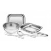 KIT PARA ASSAR E SERVIR AÇO INOX 6 PÇ. - 1