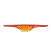 Centro De Mesa  Vermelho Com Ambar 70x50cm- Cristais São Marcos - 1