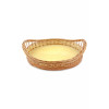 Cesta Redonda Vime Café da Manhã 34cm Cayçara