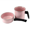 Conjunto Papeira e Leiteira Rosa Bebe
