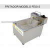 Fritador Fritadeira Elétrica 1 Cuba 5L FEOI5 220V ITAL INOX