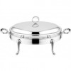 Rechaud  Oval Inox 2,4 Litros  - GS - 1