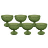 Jogo de Taças de Coquetel  6 Peças – Verde Verre-Mimo Style