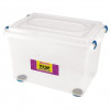 Organizador Alto Top Stock Transparente 56,1 Litros - Sanremo 