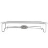 Rechaud Retangular com Chapa Platanos 37x23cm - Brinox
